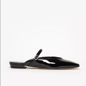 M. Gemi Debora Patent leather ballet flat Mary Jane Mules